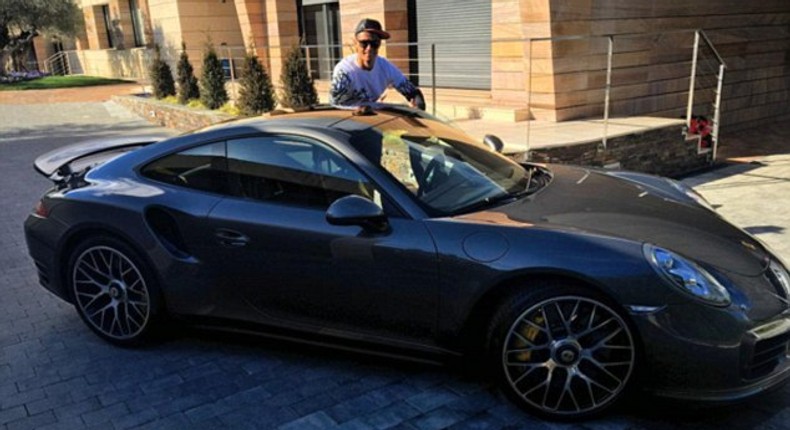 Cristiano Ronaldo's Porsche 911 Turbo S