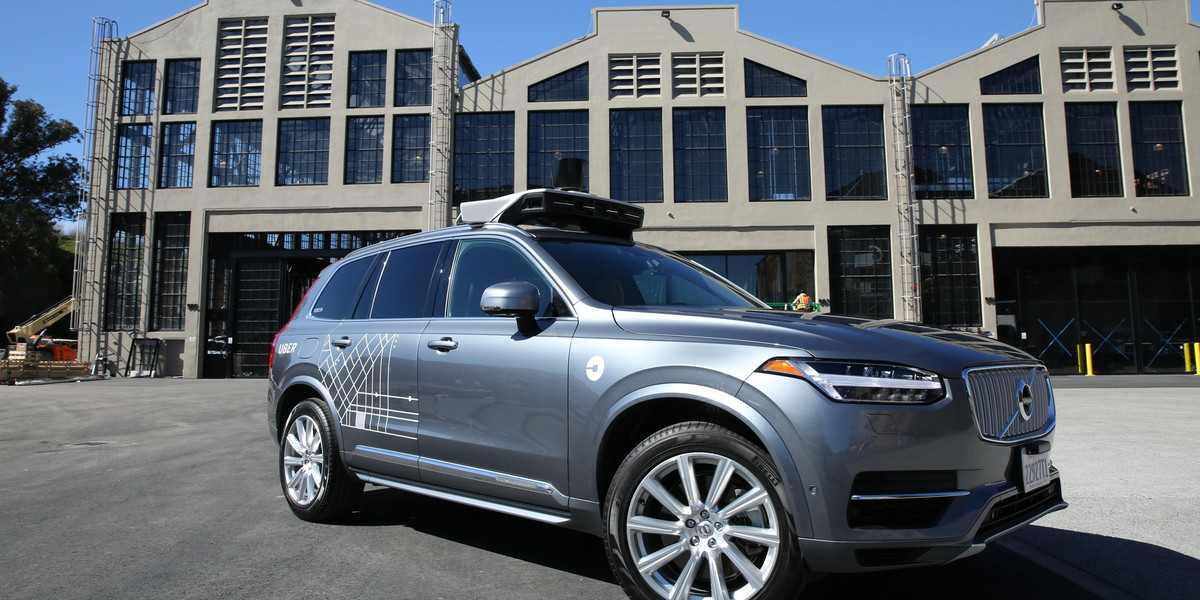 Uber do testowania technologii autonomicznej jazdy wykorzystuje samochody Volvo 