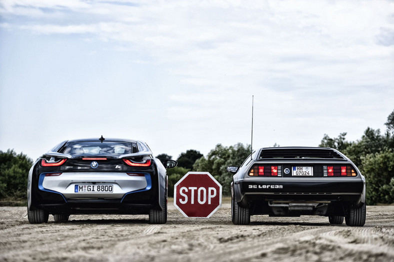 DeLorean DMC-12 i BMW i8 - Wechikuły czasu