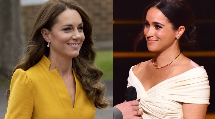 Katalin és Meghan hercegné különleges ékszerei. Fotók: Northfoto