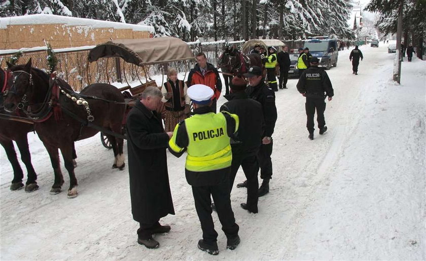 Obława na woźniców!