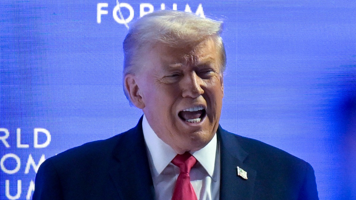 Donald Tramp u Davosu