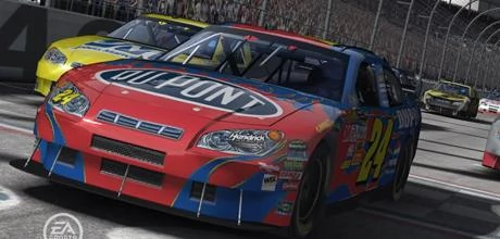 Screen z gry "NASCAR 09"