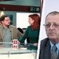 Kadr z Nie patrz w góre i prof. Łukasz Turski