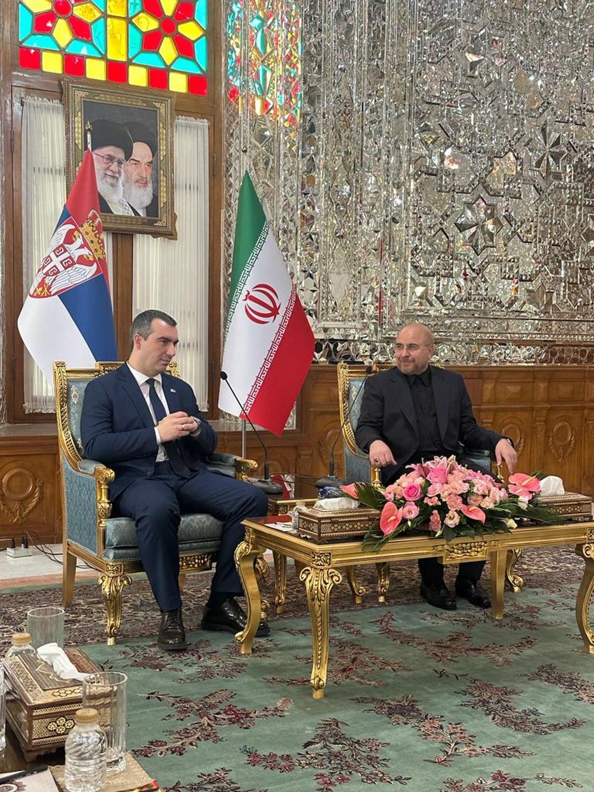 Orlić se sastao sa predsednikom Irana u Teheranu