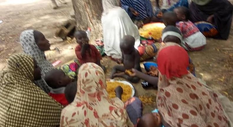 The Army says the rescued women and children will be handed over to the appropriate agency for further necessary action [Nigerian Army]