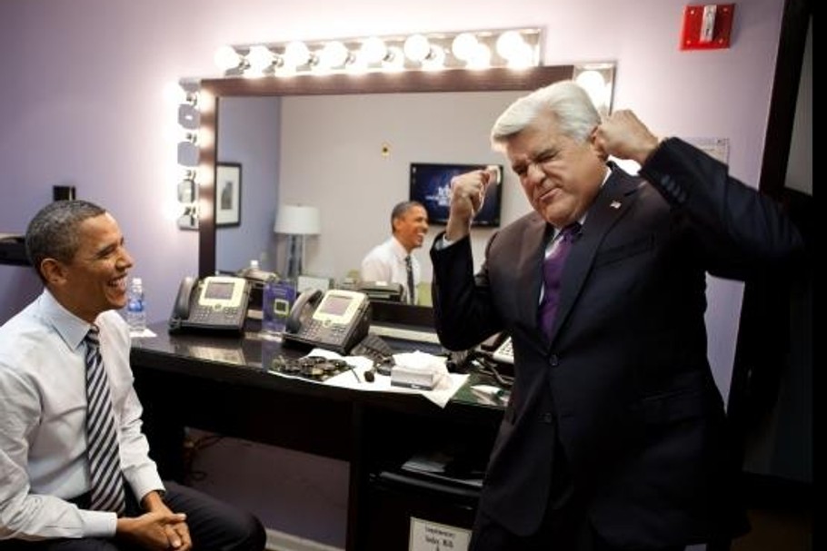 obama jay leno