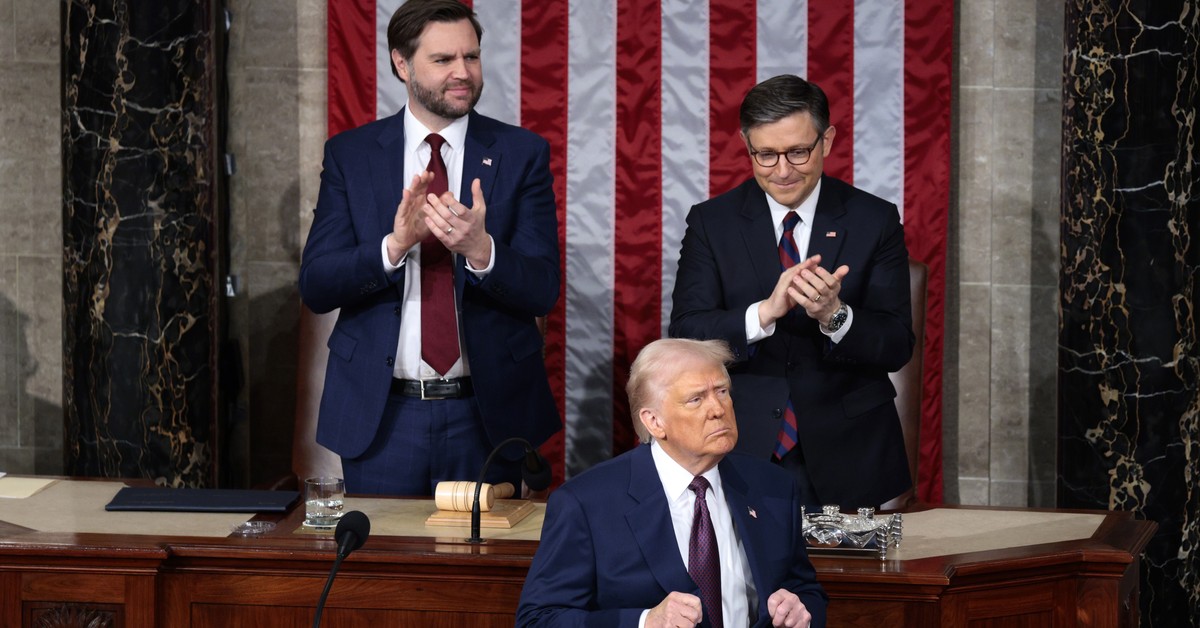 Peace in Ukraine and annexation of Greenland. Trump addresses Congress