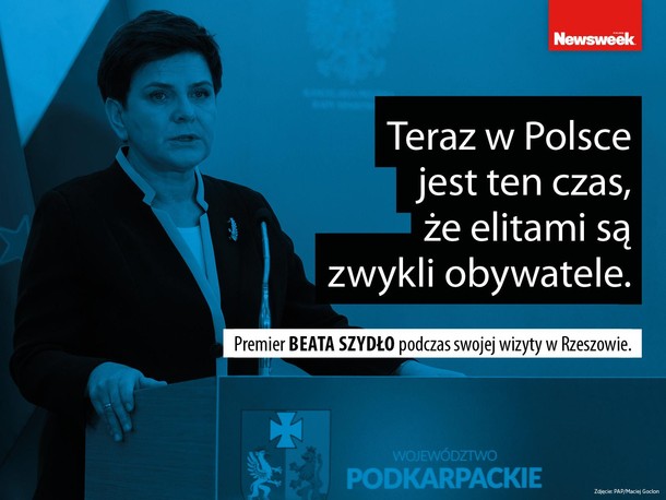 Beata Szydło cytaty tygodnia