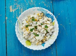 Sałatka wielkanocna siostry Anastazji. Idealna do podania z białą kiełbasą