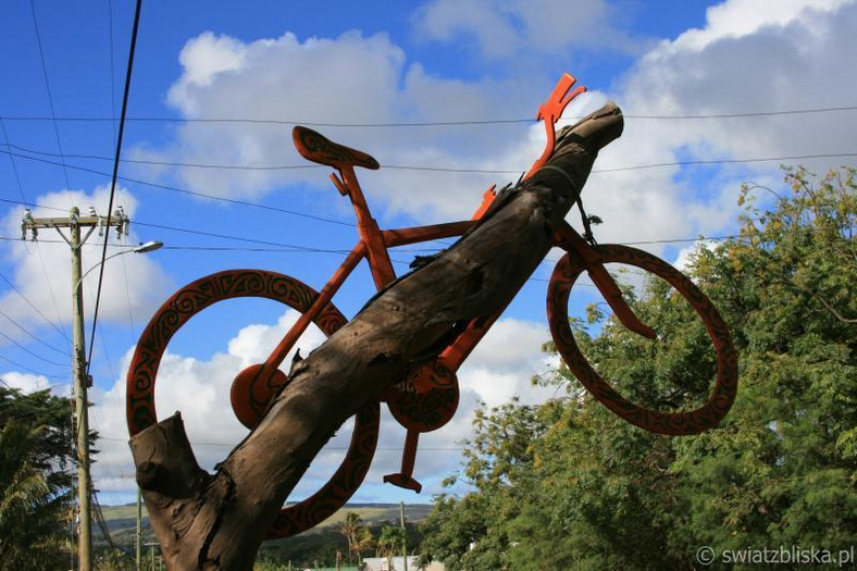 Na Wyspie Wielkanocnej jest wiele wypożyczalni rowerów