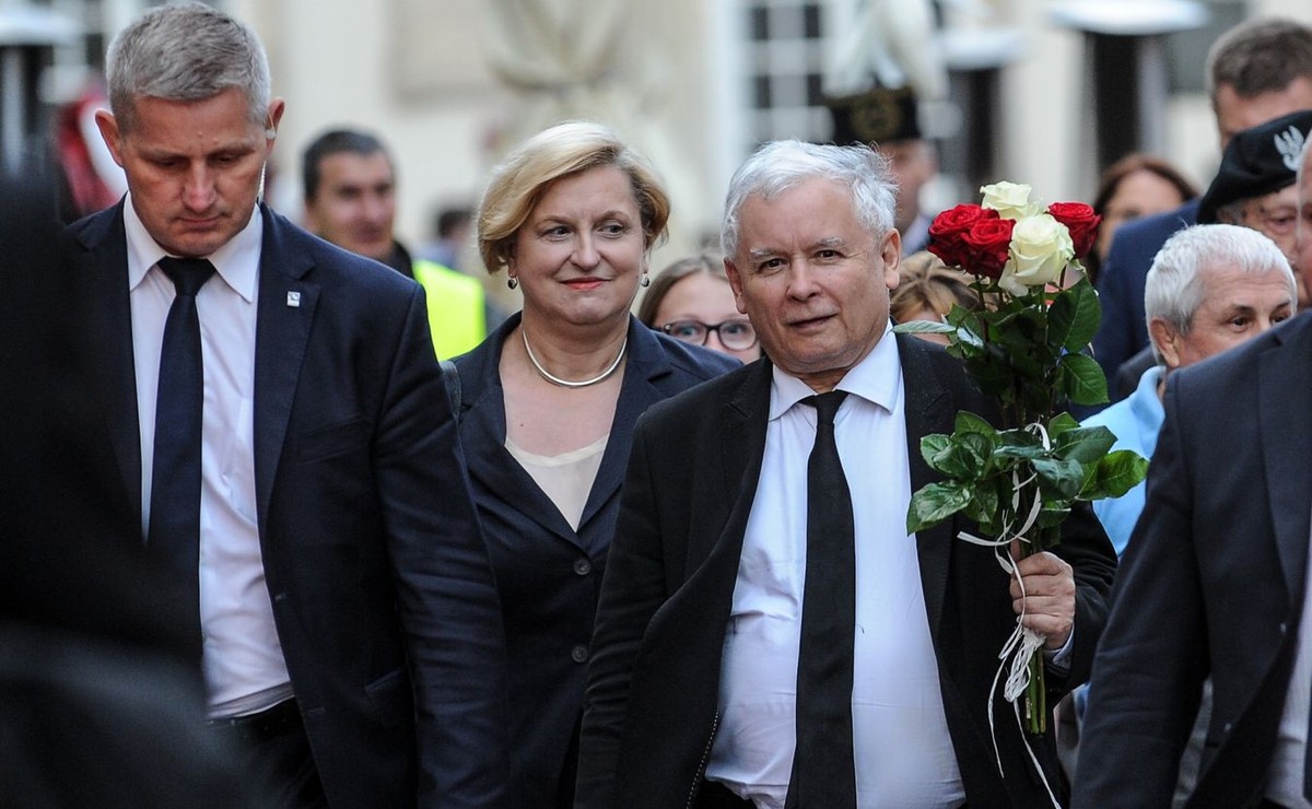 Jarosław Kaczyński na miesięcznicy smoleńskiej