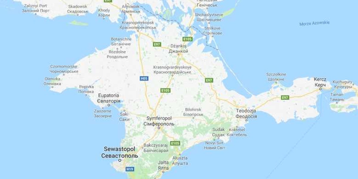 Google Maps pokazuje Krym na trzy różne sposoby. Dlaczego? - Wiadomości