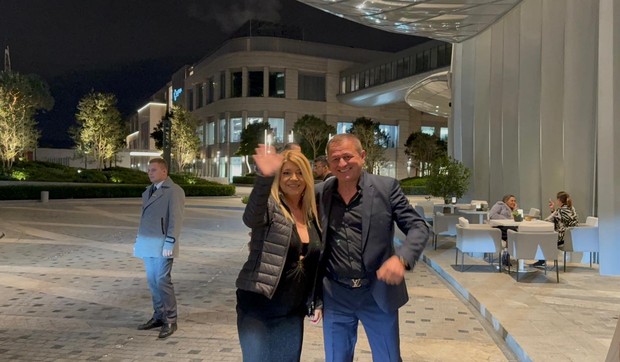 Rade Lacković sa ženom