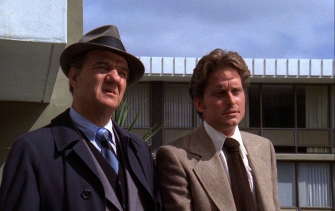 Karl Malden i Majkl Daglas
