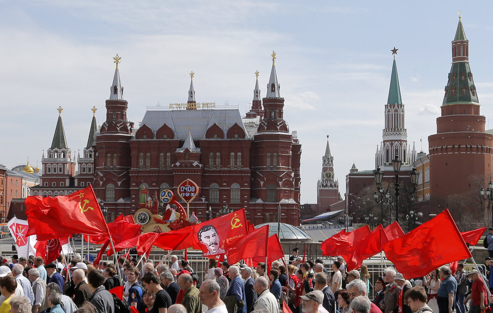 RUSSIA LABOR DAY (Labour Day celebrations in Moscow)