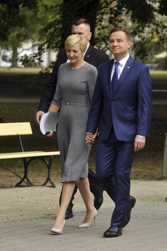 Agata Kornhauser-Duda i Andrzej Duda