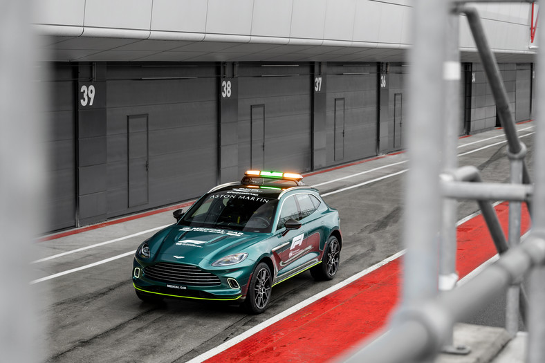 Aston Martin dostarczy auta funkcyjne do F1