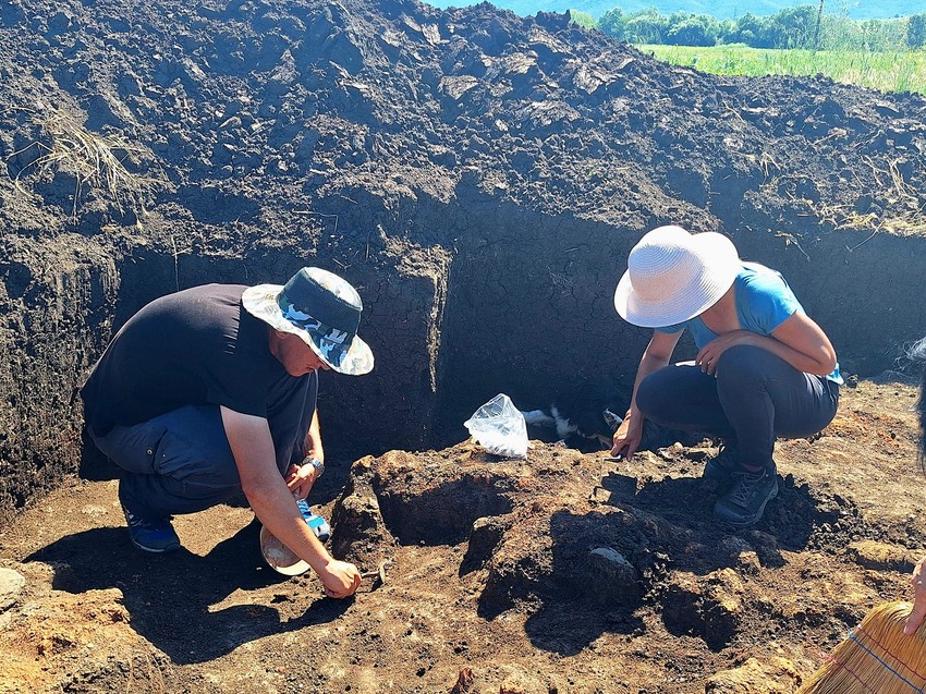 Arheolozi na lokalitetu Srednje polje u selu Bradarac kod Aleksinca