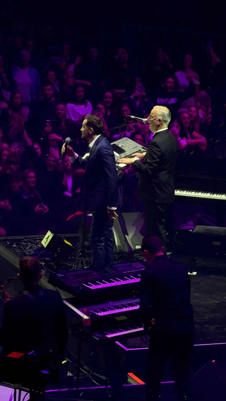 Mirza Selimović na koncertu kod Saše Matića