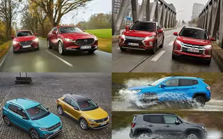 Porównanie par SUV-ów: Mazda, Mitsubishi, Jeep, Volkswagen