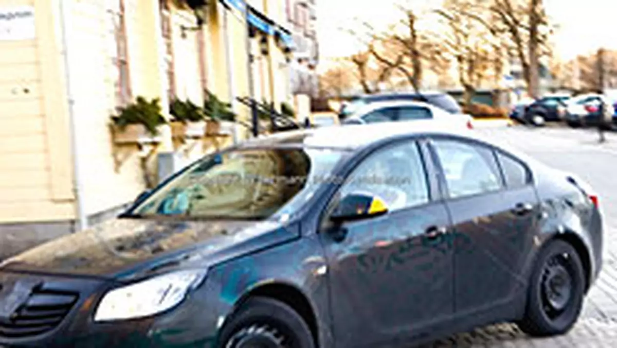 Zdjęcia szpiegowskie: Opel insignia podczas testów w Szwecji