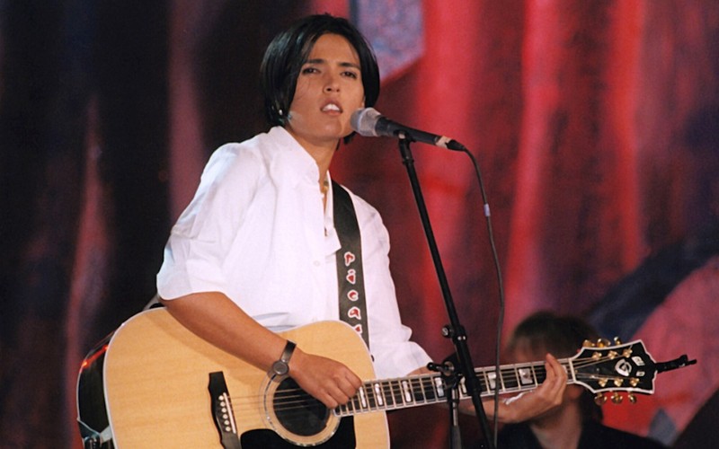 Tanita Tikaram na festiwalu w Sopocie w 1998 roku