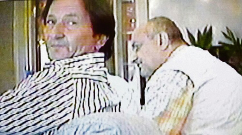 Jedina slika Cvijovića (levo), pa baš sa Dragoslavom Kosmajcem