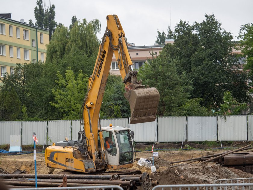 Budowa tunelu średnicowego w Łodzi. Premier na budowie