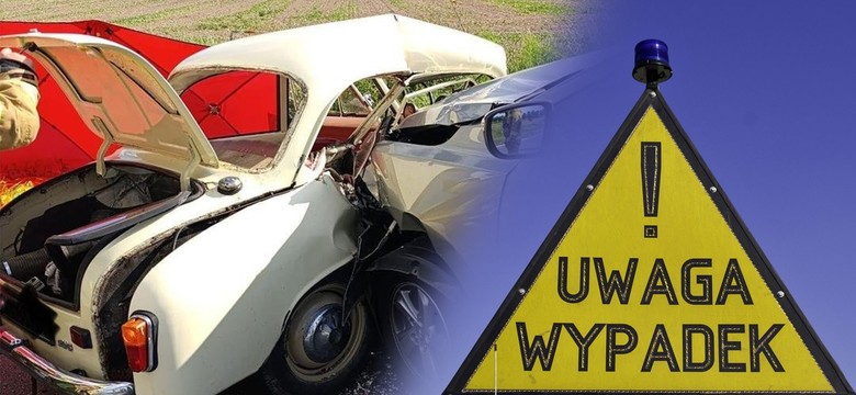 Wstrząsający wypadek w Kluczborku. Kierowca i pasażer Syreny zginęli na miejscu