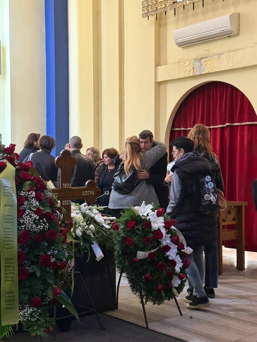 Sahrana Zdravka Šotre