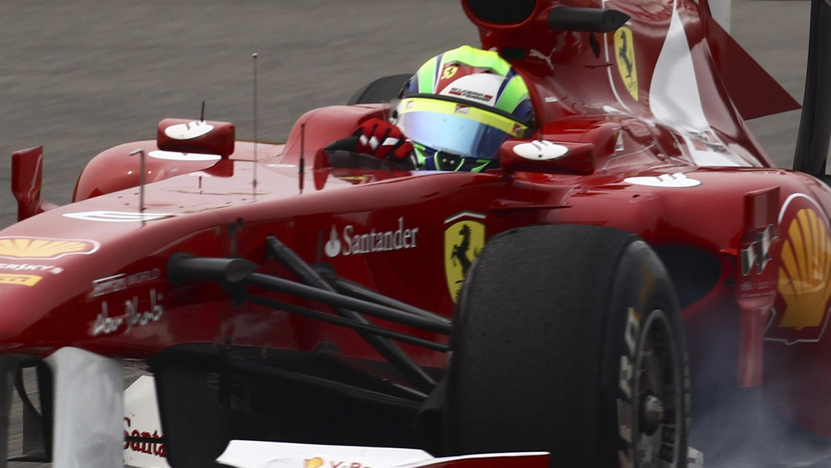 Felipe Massa okazał się najszybszy na drugim treningu przed Grand Prix Chin Formuły 1. Brazylijczyk z teamu Ferrari wyprzedził Kimiego Raikkonena (Lotus) oraz swojego kolegę z zespołu, Fernando Alonso. W pierwszym treningu najszybszy był Nico Rosberg (Mercedes).