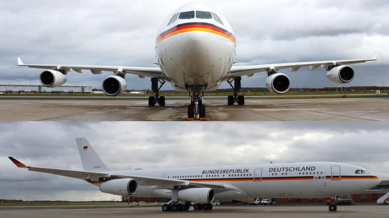 Niemiecki rząd sprzedaje swój samolot Airbus A340-300