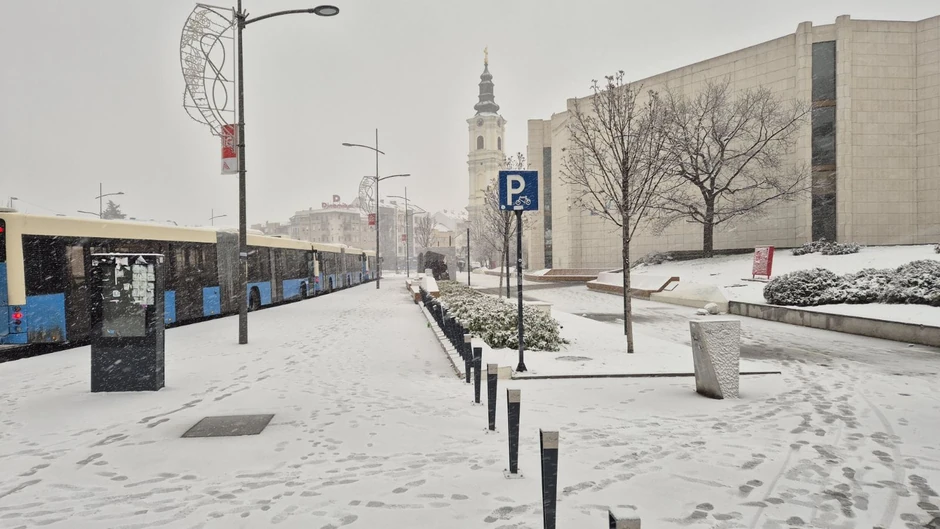 Sneg Novi Sad