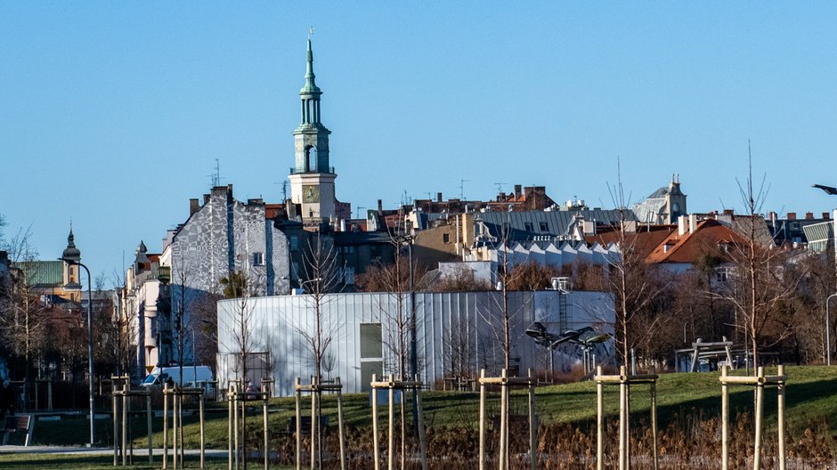 Panorama Poznania w pierwszych dniach stycznia 2023 roku