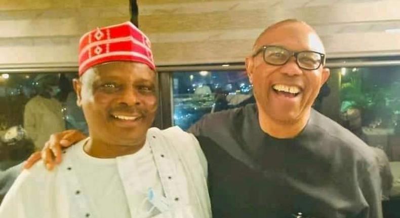 Rabiu Kwankwaso and Peter Obi. (PRNigeria)