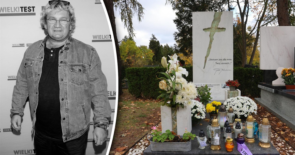 Odszedł ponad pięć lat temu. Tak wygląda dziś grób Pawła Królikowskiego