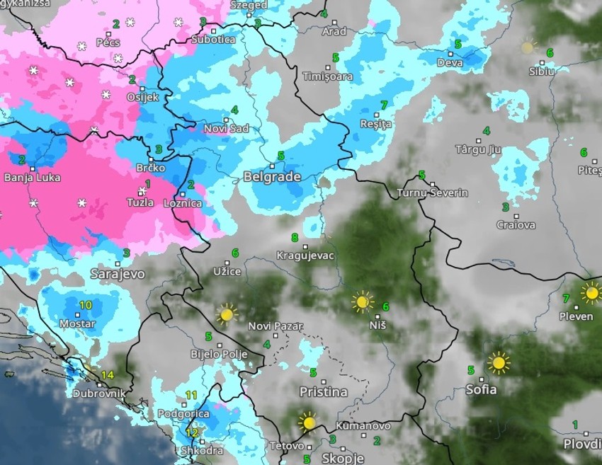 Temperatura u 9 ujutru