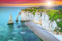 Najpiękniejsze klify Europy: Etretat, Francja