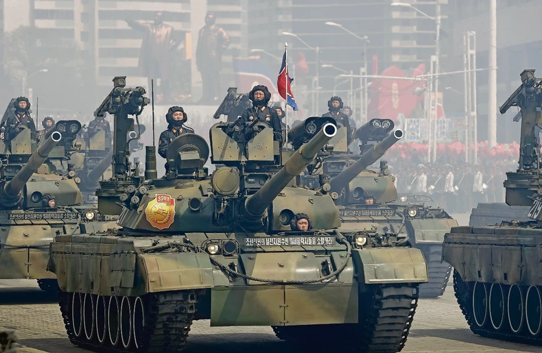 Vojni rok u Severnoj Koreji je obavezan prema ustavu