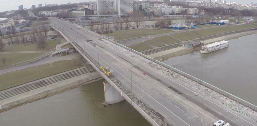 Most Łazienkowski będzie niższy