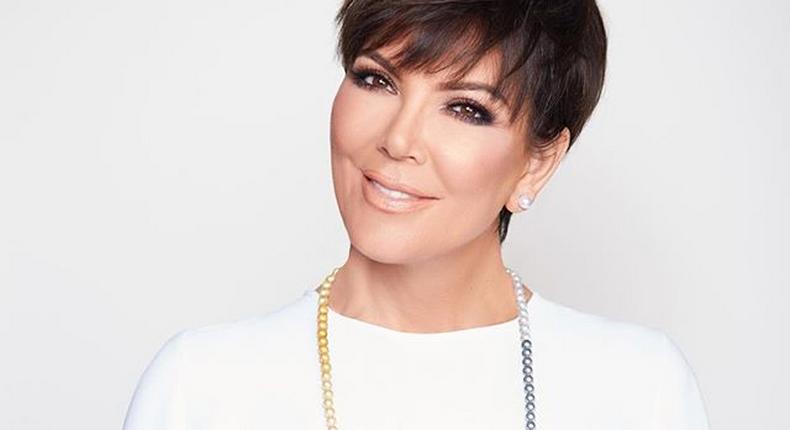 Kris Jenner announces her jewelry brand with a photo of her wearing this multi toned Maroca Pearl necklace from the limited edtion collection