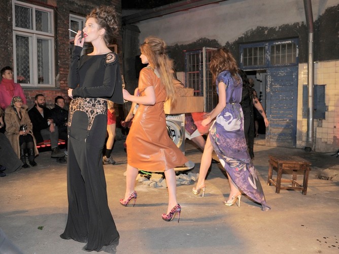 Wielkie pranie z LG - pokaz Pre Collection 2012 Gosi Baczyńskiej.