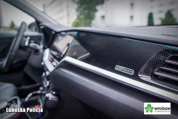 Elektryczny radiowóz kia e-Niro