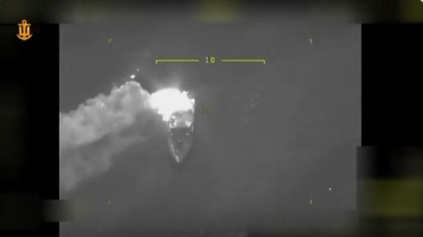 Ukrajina tvrdi da je pogodila ruski brod iz Crnomorske flote