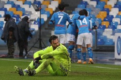 Drągowski pokonany aż 6 razy. Jednego z goli strzelił mu Zieliński