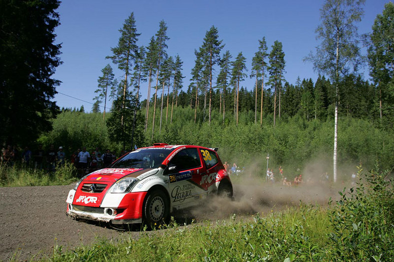 Rajd Finlandii 2009: 131,56 km/h - fotogaleria Rallyworld©Willy Weyens