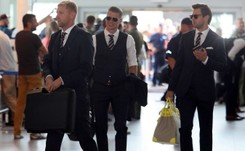 'Rosja, jesteśmy'. Piłkarska reprezentacja Polski wylądowała w Soczi [FOTO]