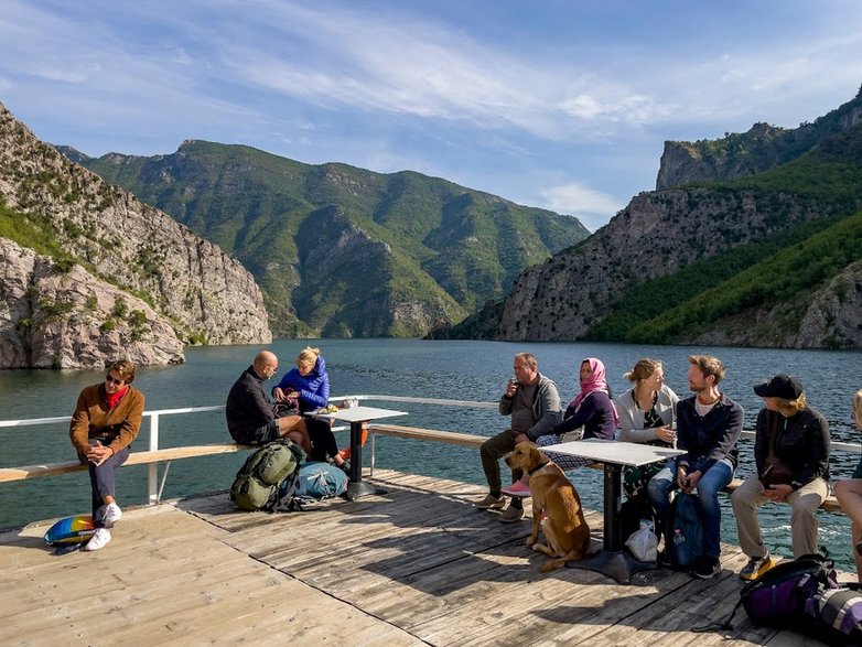 Jezioro Koman, Albania