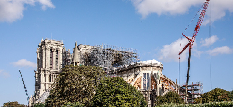 Wznowiono prace w zniszczonej w pożarze katedrze Notre Dame